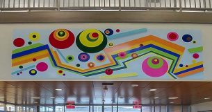3 New Murals by Soonae Tark at the Obama Magnet University School in New Haven, CT