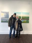 Richard Frumess from R&F Paints visits SEFA Hudson