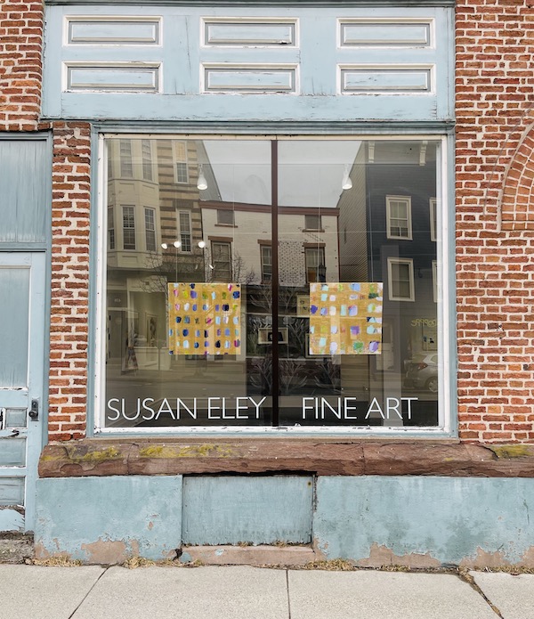 Exterior of Susan Eley Fine Art Hudson NY
